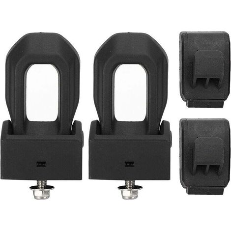 Verrou de capot de voiture, support de verrouillage, boucle adaptée à la Jeep Wrangler JK JL 2007 – 2018 (1/5)