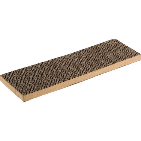 Ferplast Tiragraffi PA 5650 Tiragraffi per gatti con erba gatta inclusa. Due misure.. Variante SMALL - Misure: 12.5 x 2 x h 38 cm - (1/3)