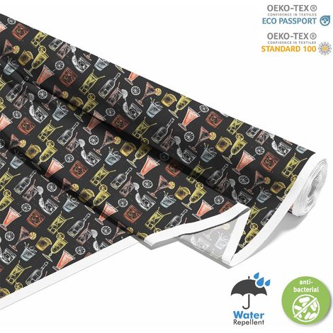 TESSUTI DECORATIVI PER ESTERNI OXFORD - Motivo Cocktail DX8580 (1/5)