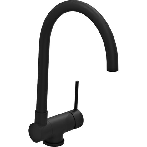 Robinet cuisine rabattable VitrA Masterline noir mat