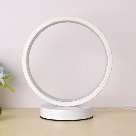 Lampe de chevet LED multifonction - Design moderne et compact pour chambre et bureau (1/5)