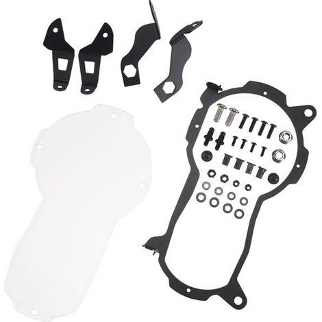 1 schwarzer Scheinwerferschutz aus Metall, Motorradzubehör für BMW R1200 R (1/5)
