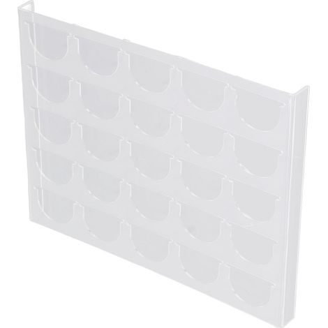 Plateau de rangement pour capsules sous le tiroir. Porte-capsules pour 25 capsules Vertuoline. (1/5)