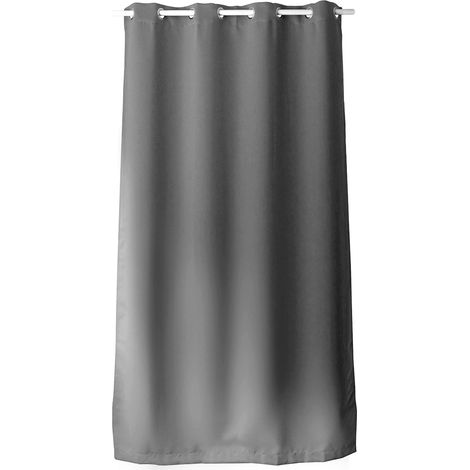 Rideau occultant OBSKUR 140 x 240 cm coloris GRIS