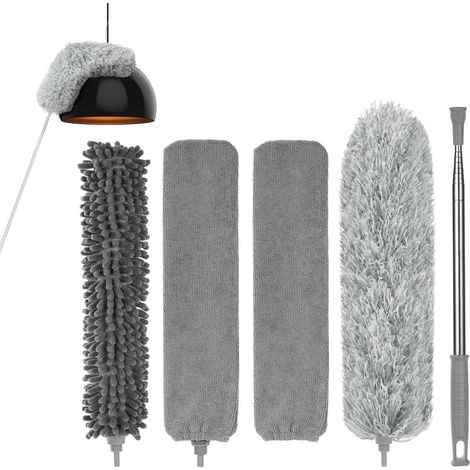 Staubwedel Teleskop Mikrofaser Fugenb&xFCrsten-set, 7 St&xFCck (A) (1/5)