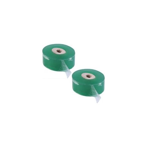 Ruban de greffe de 2 pièces, film de greffe biodégradable Ruban de greffe de barrière d'humidité transparent pour fleurs de plantes d'arbres de pépinière de jardin 100 m x 2 cm (1/5)