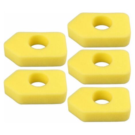 PA 10er-Pack Ersatzluftfilter für Rasenmäher 698369, gelber Schaumstoff-Luftfilter (1/5)