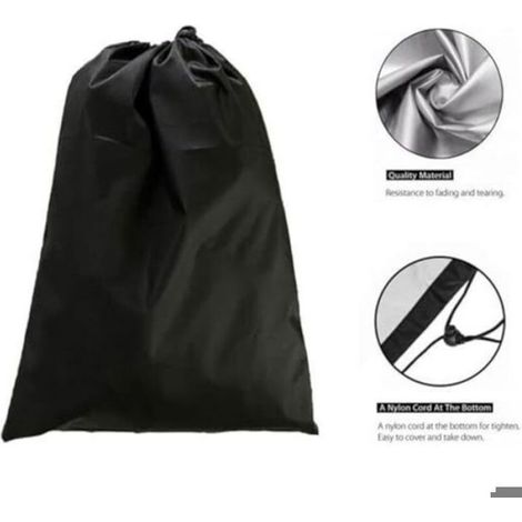 Housse Barbecue - Polyester Résistant Aux UV - Diamètre 90 Cm - Protection Intempéries - 1 Pièce (1/5)