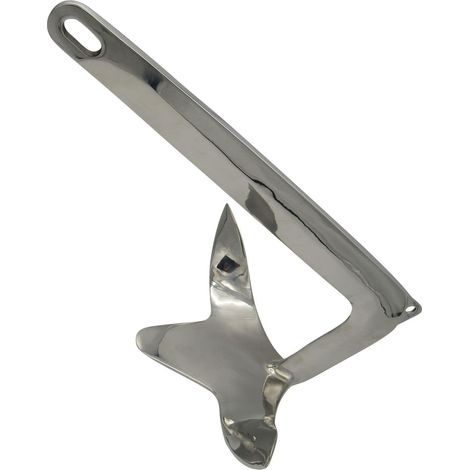 Stainless Steel Stainless Steel Claw Anchor (20KG Jet Trident Yacht Marine Boat Sea) (1/5)