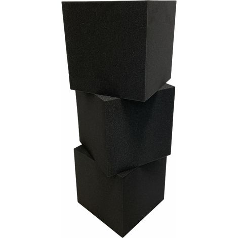 Cornerfill Cubes Ignifughi - 30x30x30 Cm fonoassorbenti insonorizzanti piramidale per correzione audio in poliuretano isolamento acustico dj (1/3)