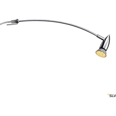 Spot sur tige intérieur DISPLAY ADL 50 chrome GU10/QPAR51 50W - SLV - 146332 (1/5)