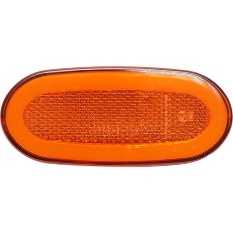 Luce di posizione laterale ovale a LED al neon 12V, gialla 105x46mm per Mercedes Sprinter, VW Crafter Breckner Germany (1/3)