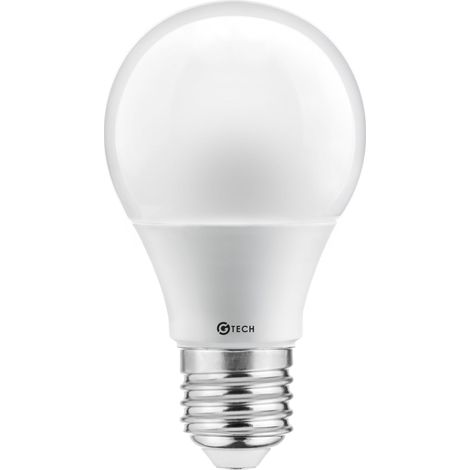 Ampoule LED E27 A60, 6W équivalent 43W, 520 lm, 3000K Blanc Chaud, Très Longue Durée de Vie 25000h, Éclairage Économique Non Dimmable, Angle Large 200