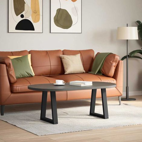 Maison Exclusive - Couchtischbeine V-Form 2 Stück Schwarz 28x(42-