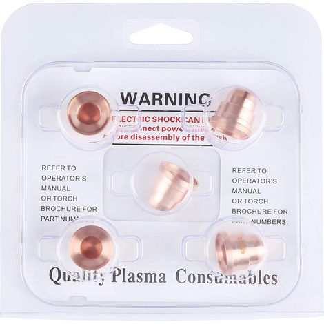 Lot 5 buses plasma tellure cuivre – 220329 – torche MAX1250 – consommables coupe (1/5)