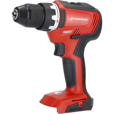 Trapano avvitatore a batteria Rothenberger RO DD55 18 V 55 Nm Brushless AMPShare ( 1000004712 ) Solo - senza batteria, senza caricabatteria