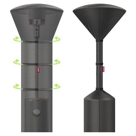 Housse de protection pour chauffage de terrasse Heavy Duty 420D Résistant aux intempéries (1/5)