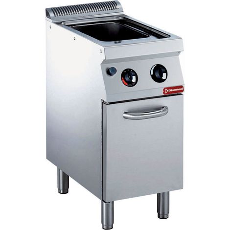 Cuiseur à pâtes gaz 24.5 lt sur armoire - Diamond