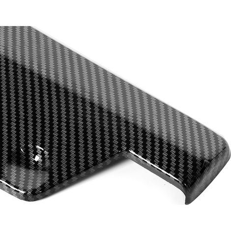 Universelle Heckstoßstange für Fahrzeugmodifikationen, Heckeckspoiler mit Carbonfaser-Textur (1/5)