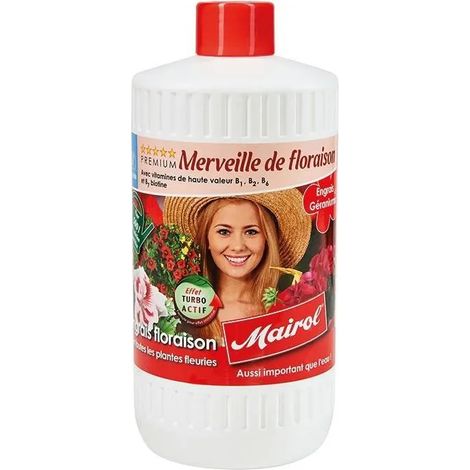 Fertilizzante liquido mairol blütenwunder 1000ml facile applicazione