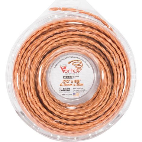 Fil Nylon Vortex Alu Ø 2.4 mm 70 m orange