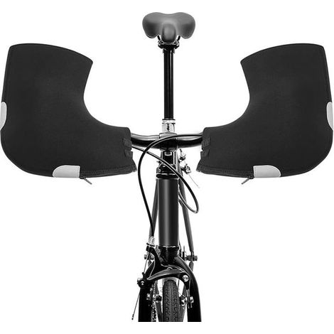 Moufles de guidon pour VTT par temps froid - Protections pour les mains résistantes au vent et au froid, multicolores (1/5)