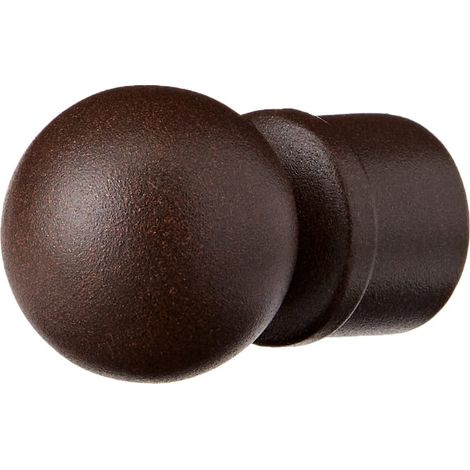 Embout Rideau Boule Rouille Sable - Ateliers 28