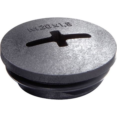 Wiska 10064645 EVSG-ORD M25 RAL 9005 Verschlussschraube  M25    Polyamid Schwarz (RAL 9005) 1 St.