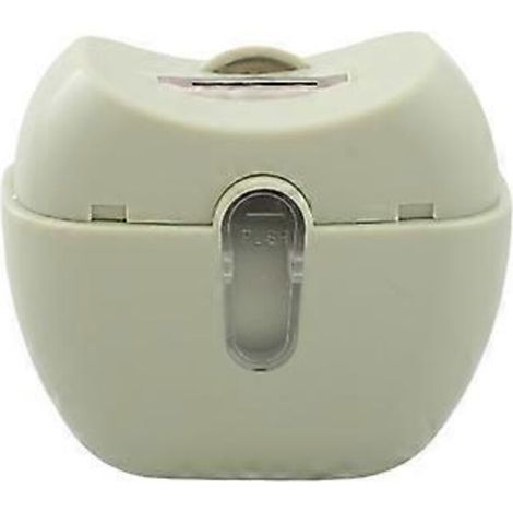Coupe-ongles électrique pour seniors, silencieux et puissant, idéal pour la maison et les voyages (vert)