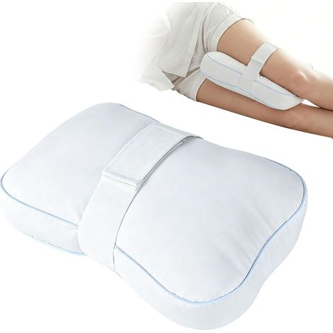 Orthopädisches Kissen für Seitenschläfer mit verstellbarem Gurt, ergonomischer Schlafunterstützung, lindert Rücken-, Hüft- und Wirbelsäulenschmerzen (1/5)