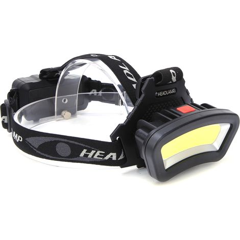 Lampe Frontale LED Rechargeable Multifonction pour Camping, Pêche et Travail Extérieur