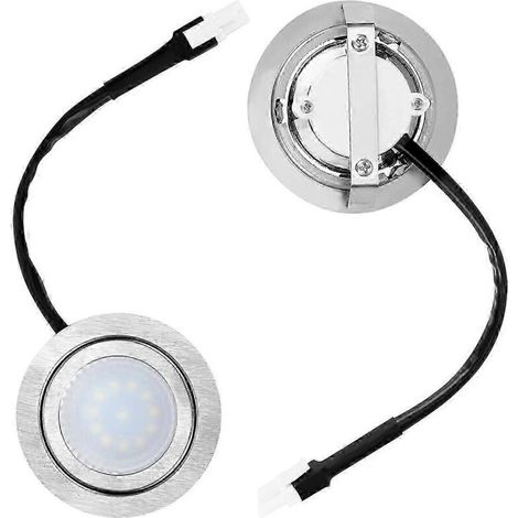 Lot de 2 lampes pour hotte aspirante, ampoules LED de remplacement pour hotte aspirante encastrée en acier inoxydable - Parfait-AquaForge (1/5)