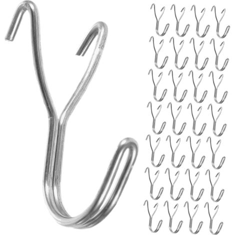 de 50 crochets pour panneau perforé en acier inoxydable pour (1/5)