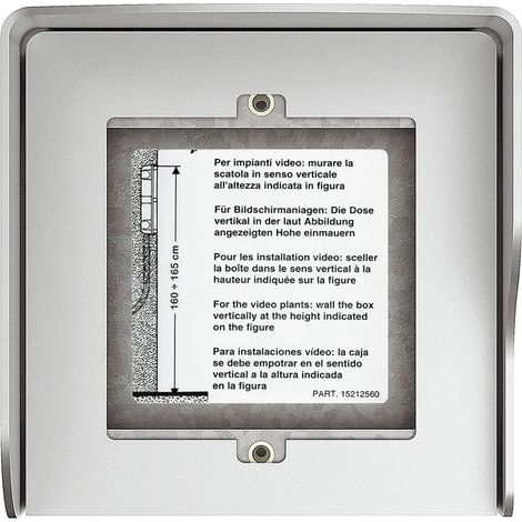 BTICINO 350611 - Scatola superficiale 1 modulo - Allmetal