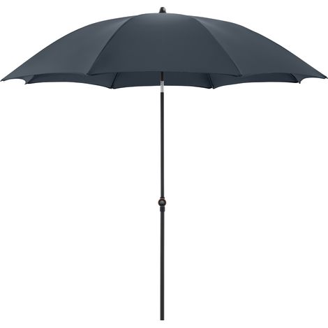 Doppler Mittelmastschirm "myZone Manual" Ø200 cm, anthrazit, Bezug aus 100% Polyester, Gestell aus Stahl, Gewicht 15,9 kg (1/5)