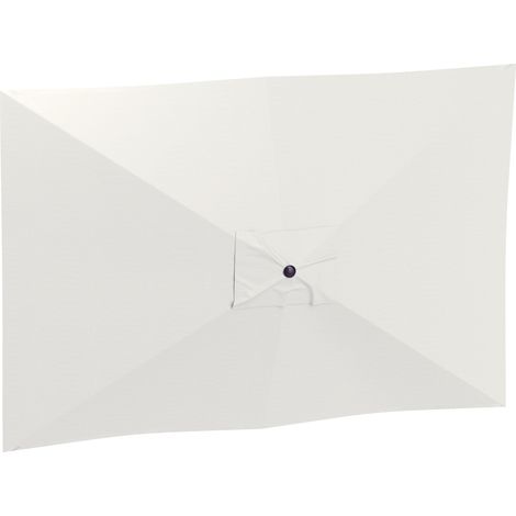 Ersatzdach für Sonnenschirm, 2 x 3 m, 6 Streben, UV50+ und wasserdicht, Schutzhülle für Terrassen-Sonnenschirme
