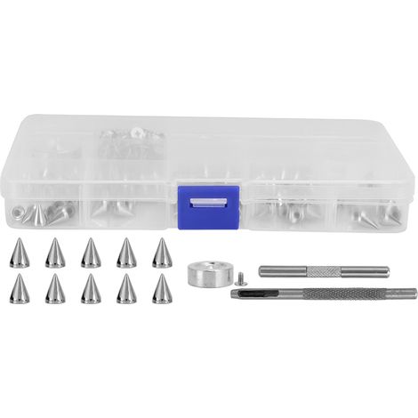 Rivets en alliage de zinc pour vêtements, accessoires de décoration DIY, clous et vis à riveter pour sacs, vêtements et chaussures (1/5)