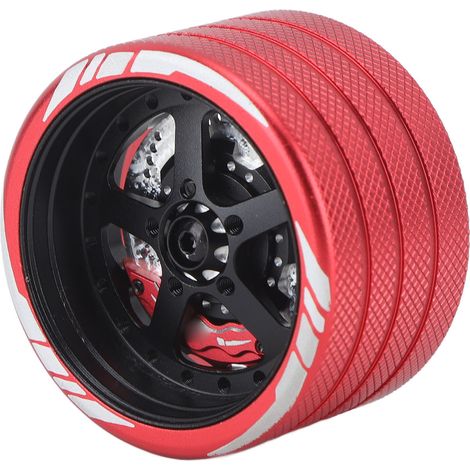 Volant de commande à distance en métal, en alliage d'aluminium, pour voiture RC NB4 Tapez C (1/5)