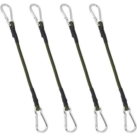 4 Pack 30cm Heavy Duty Bungee Cords for Camping, Luggage, Travel (1/4)