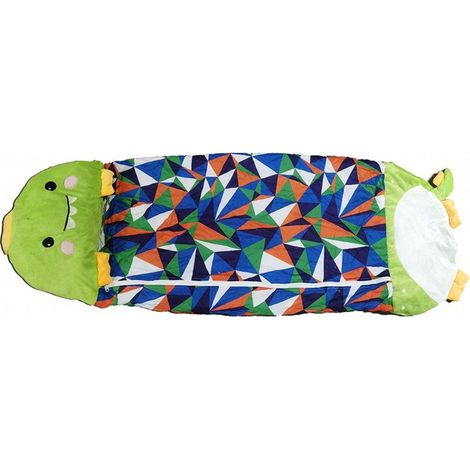 Nouveau sac de couchage pour enfants avec oreiller pliable, motif animal de dessin animé. Sac de couchage pour enfants anti-coup de pied (1/5)