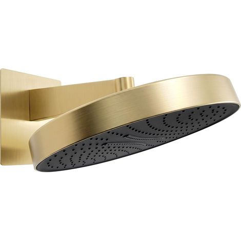 Rea Round Rain Shower Set Js-036bg Gold Brush (1/5)