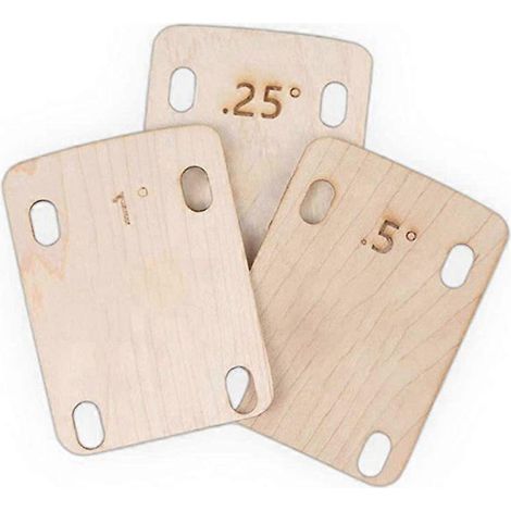 Manche de guitare 3 pièces, érable massif, repose-cou pour manche vissé (1/5)