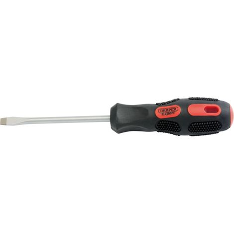 Draper Expert 6mm x 100mm Plain Slot Flared Tip Screwdriver (Sold Loose) (40013) (1/5)