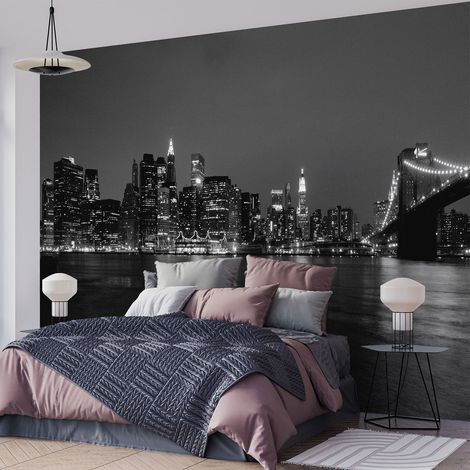 Papier peint panoramique - Panorama New York - 130 cm x 86 cm (1/4)