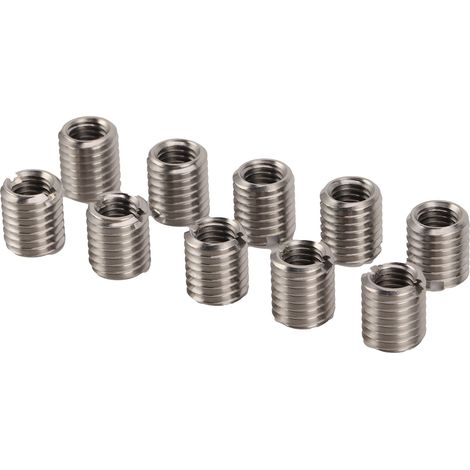 10 manchons de réparation filetés, écrous mâles et femelles à diamètre réduit, fixations en acier inoxydable (1/5)