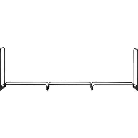 Soporte para leña, cubierta impermeable, uso interior y exterior, verde militar (1/2)