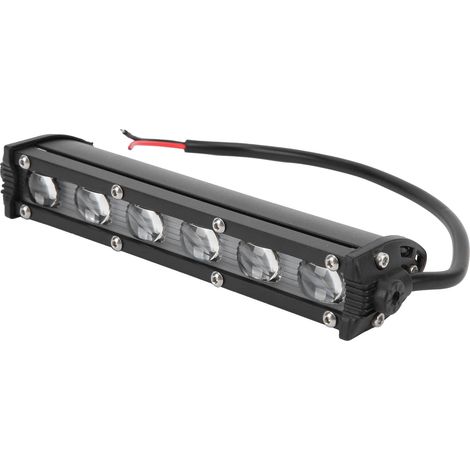 Barre lumineuse LED à une rangée, ultra-mince, 8 pouces, accessoire automobile avec indice de protection IP67 pour véhicules tout-terrain (1/5)