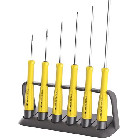 PB Swiss Tools Sechskant-Elektronik-Schraubendreher-Satz ESD, 6-teilig (1/2)