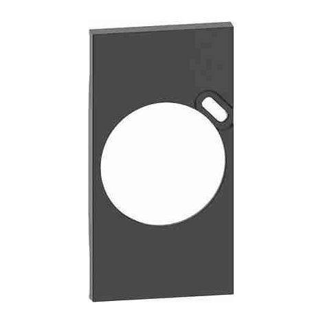 BTIKG62 Cover per combo presa F/B+USB - 2 moduli, Nera