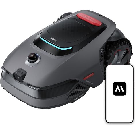 MOVA LiDAX Ultra 1200 – Robot tagliaerba con LiDAR 3D AI 360°, mappatura automatica, taglio dei bordi (1/5)